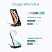 CHOETECH Wireless Charger, Qi-Certified 10W Max Fast Wireless Charging Stand (with AC Adapter) Compatible iPhone SE2020/11/11 Pro Max/XS Max/XR/XS/X/8 Plus, Galaxy Note 10/S20/S20+/S10/S10 Plus/S10E