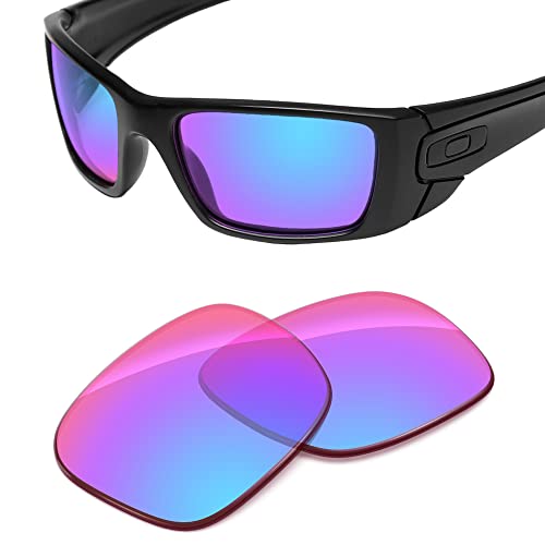 Image of Performance Replacement Lenses Compatible with Oakley Fuel Cell OO9096 Polarized, UV Protection, Anti-Scratch
