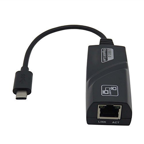Image of BLACKBOOST USB 3.1 Male Type-C to LAN Port RJ45 10 /100 /1000 MBps Gigabit Ethernet Network Adapter Connector for MacBook