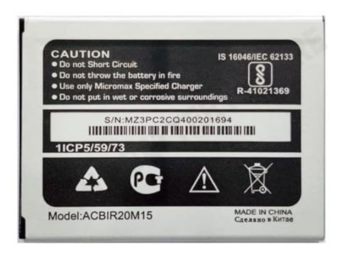 Image of THE BATTERY STORE Original Battery for Micromax Bharat 4 D /Q4002 Battery with 3 Month Warranty and High Capacity Battery Backup Carefully Check Your Phone Model and Purchase (for Q4002)