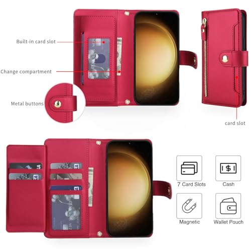 Coque Samsung S23 Plus antichoc protège écran et fermeture éclair - 3