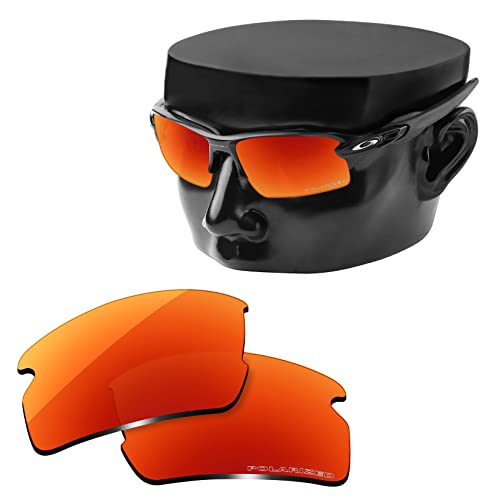 Image of OOWLIT Replacement Lenses Compatible with Oakley Flak 2.0 OO9295 59mm Sunglass