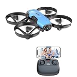 Loolinn | Drone Giocattolo con Telecamera Regalo per Bambini - Mini Quadricottero Radiocomandato con...