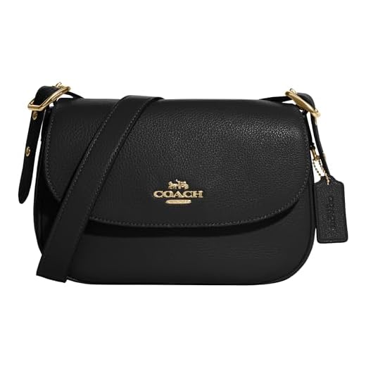 COACH Macie Saddle Bag, Black