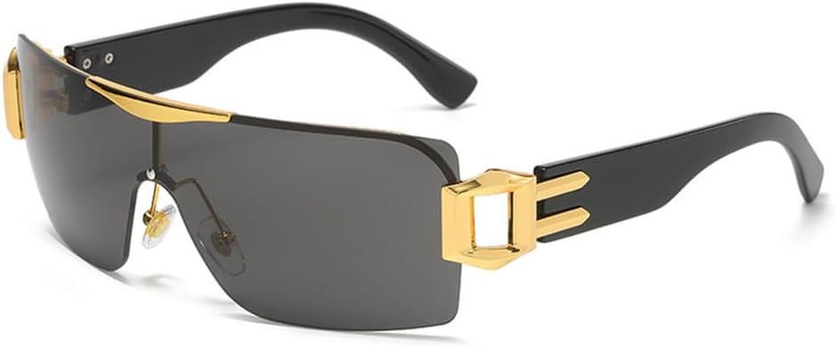 Sunglasses Frameless Sunglasses Female One Piece Eyewear UV400