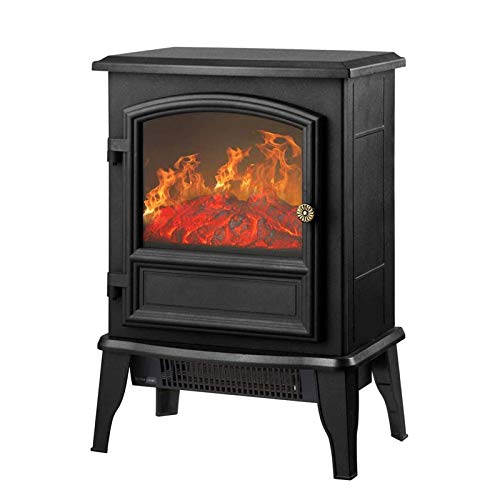 Elektrischer Kamin An der Wand montierter elektrischer Kaminofen Heizung 2000 W Holzofen Elektroherd Elektrischer Kaminofen mit realistischer