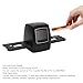 Film Scanner with Compact and Portable Design 2.36 Inch Color Display USB Transmission Supported Excellent ABS Material Ideal for Photo Studios (US Plug)