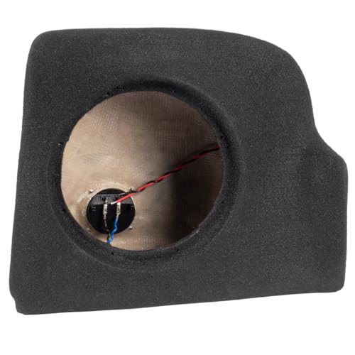 Image of NVX UBE-Toy-HIG3 Boost Box – Custom Fit 10" Sealed Subwoofer Enclosure for 2014-2019 Toyota Highlander & Highlander Hybrid | Hand-Laid Fiberglass | Factory-Matched Carpet | Fits Driver’s Side Trunk