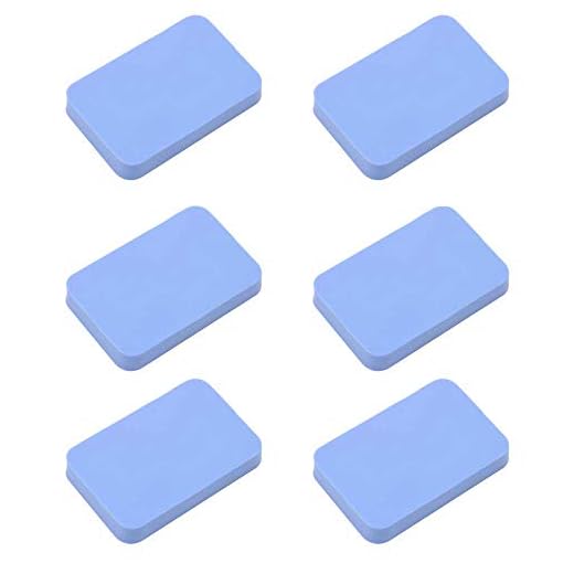 MOTZU 6 Pieces Table Tennis Rubber Cleaning Sponge, Ping Pong Paddle Cleaner, Racket Rubber Care