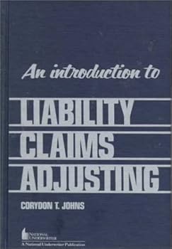 Hardcover Introduction to Liability Claims Adjusting Book