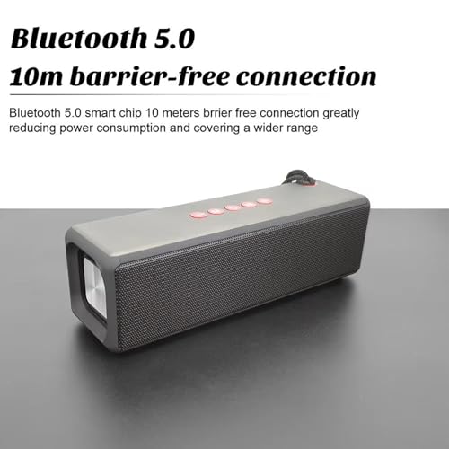 Diffuseur de musique portable sans fil au design audio clair et puissant - 4