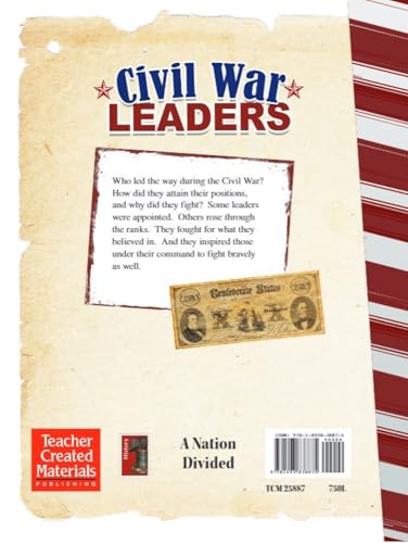 Civil War Leaders - Social Studies Book for Kids - Great for School Projects and Book Reports (Social Studies: Informational Text) - Image 2
