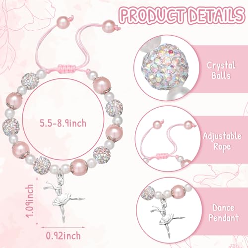 24 Sets Bracelet Gifts for Girls Adjustable Bracelet with Card for Gifts2