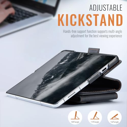 Coque Samsung Galaxy Z Fold 6 Asuwish A23DKPT US Noir - Protection Intégrale