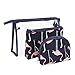 Czemo Bolsas de Cosméticos Mujer Bolsa de Maquillaje de Tocador Transparente para Viajes，3PCS Bolsa de Maquillaje Impermeable,poner Cosméticos,Artículos Tocador,Mujer Viaje Cosas Necesarias（Azul)