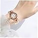 Imagen de LIGIGWASH Reloj De Moda De Aleación para Mujer Reloj De Cuarzo Brillante Gemas Incrustados para Uso Diario y Ocasiones Especiales