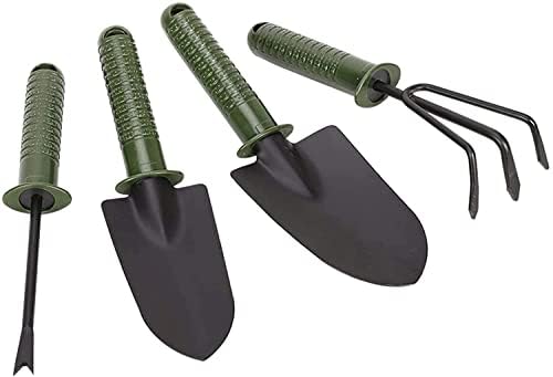 ATAAY Garden Tools Set, 4 Pieces Gardening Hand Kits Garden Accessories, Garden Hand Tool, Outdoor Gardening Hand Tools Gardening Gifts for Women Men