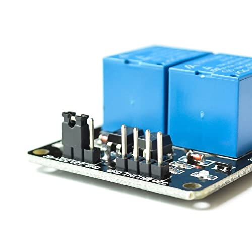 Module relais 2 canaux 5V carte relais électronique pour interrupteur programmable - 3