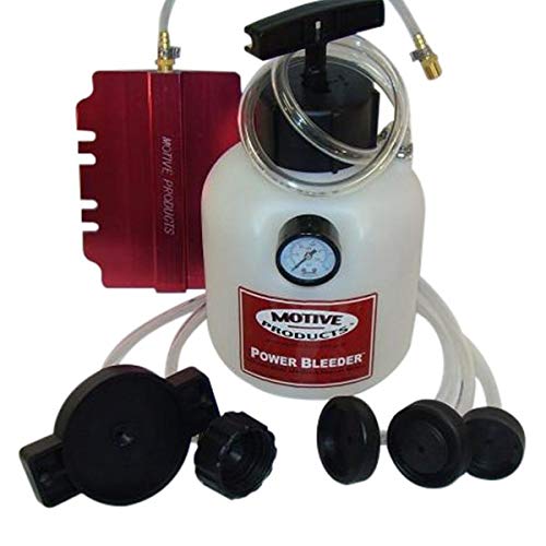 Motive Products0260 XLT Power Bleeder 2-Quart Tank with Hose, Adapters, and Quick-Release Connecters, Universal Kit fits Most Foreign and Domestic Vehicles