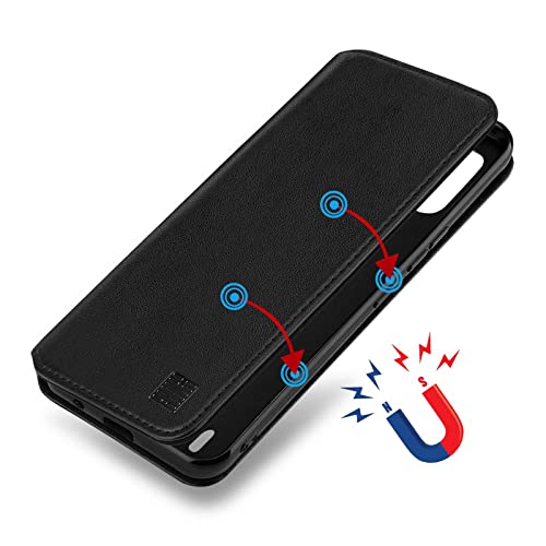 32nd Classic Series 2.0, Real Leather Book Wallet Flip Case Cover For Nokia C21 Plus, Real Leather Design With Card Slot - Image 4