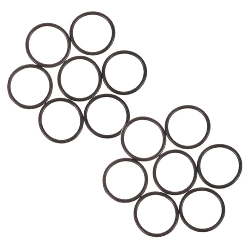 Hemoton Trumpet Finger Ring Precision Soundproofing 30pcs Horn Ring Repair Set for Trumpet Slide