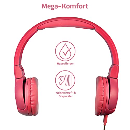 POGS Kopfhörer Kinder mit Kabel | The Elephant | Faltbare robuste Kinder Kopfhörer ab 3 Jahren mit Lautstärkeregler… - Image 7