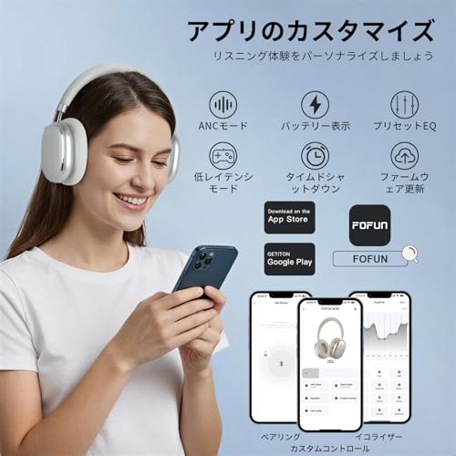NC95 ハイブリッドANCヘッドフォン 商品画像5