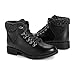 MUK LUKS Mens Lukees By Women's Hiker Denali Fashion Boot, Black, 10 US