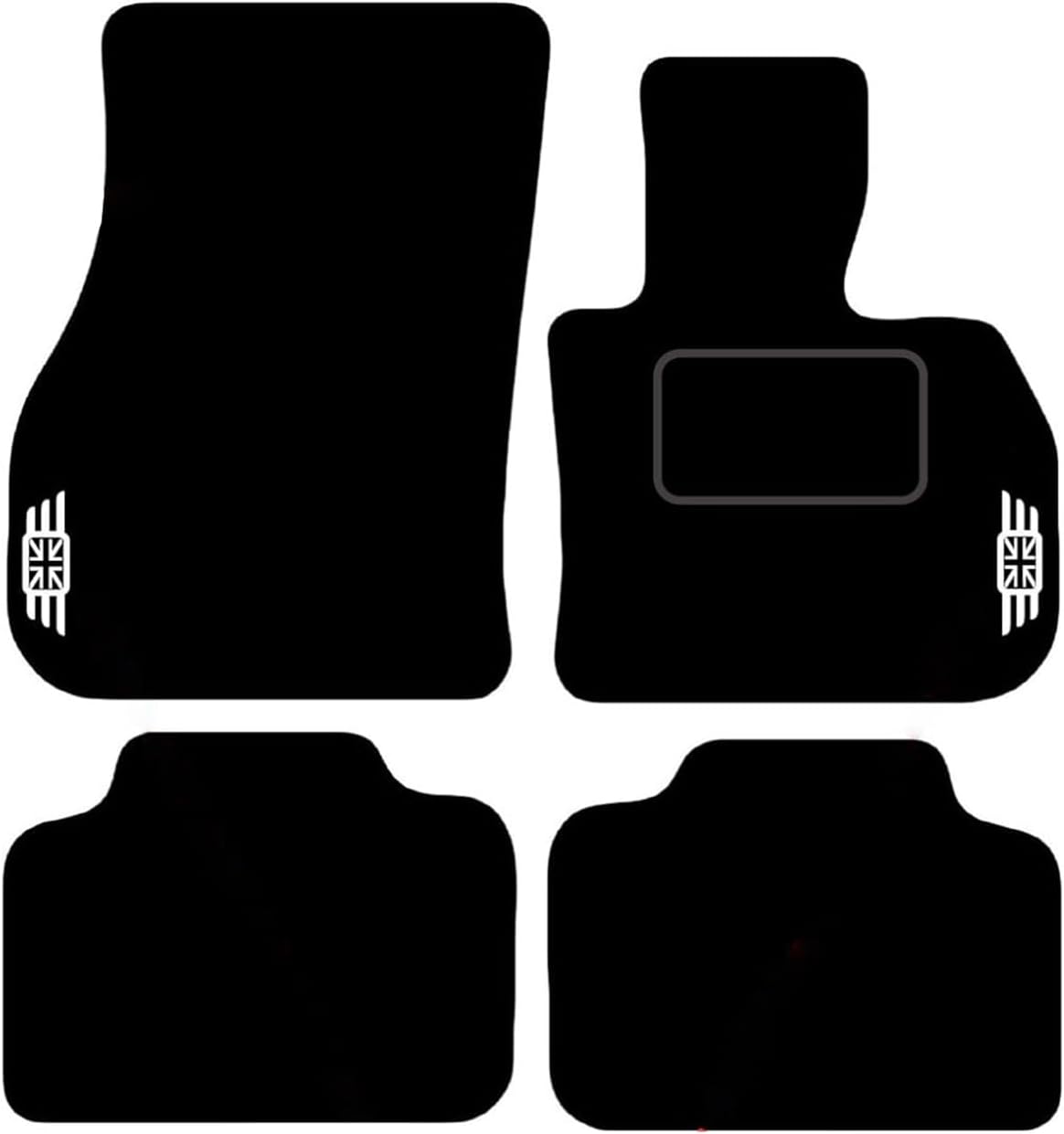 To Fit Mini Clubman R55 2007-2015 Tailored Car Mats Black (RCW