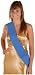 Satin Sash (blue) Party Accessory (1 count) (1/Pkg)