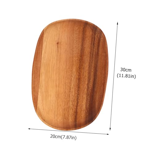 Plato Irregular de Madera Japonesa para Sushi miniatura 2