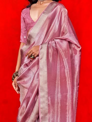AKHILAM kanjivaram silk saree in soft silk – image 5