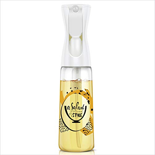 Image of Oliver Oil Sprayer /Mister, design for cooking, grilling, oil dispenser, Non-Aerosol for Olive Oil and Cooking oil, 12 ounces. (Salad Style)