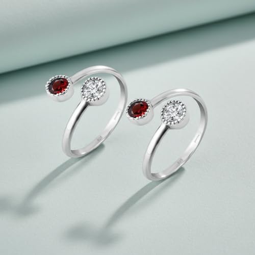 Image of Parnika 925 Top Openable Silver Toe Rings in Pure 92.5 Sterling Silver for Women | Chandi Bichiya Bicchiya | Metti |