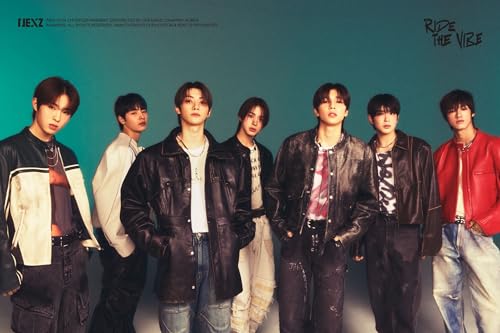 [JYP POB Exclusive] NEXZ Ride The Vibe 1st Single Album Standard Vibe Version CD+1p Club Poster on Pack+16p Pamphlet+80p PhotoBook+1p PostCard+2p PhotoCard+4ea Sticker+Tracking Sealed NXZ