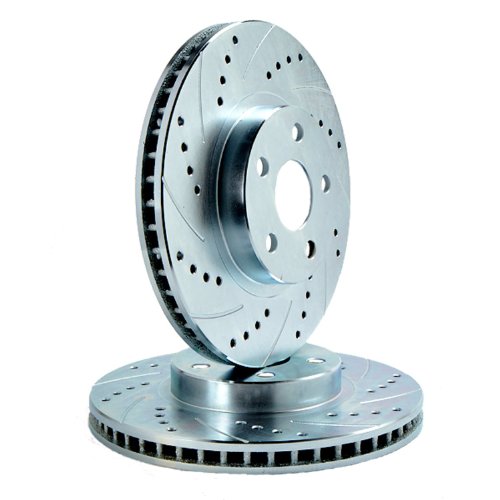 Fits 2012 Chevrolet Camaro [ LS ] REAR PAIR ATL Autosports Performance Brake Rotors ATL55171-11DS