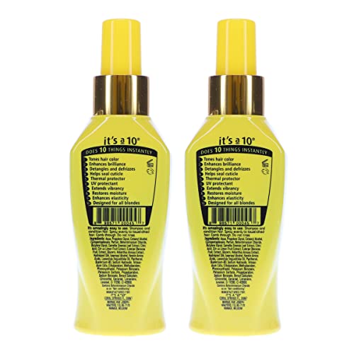 Image of ITS A 10 by It's a 10 MIRACLE LEAVE IN PRODUCT FOR BLONDES 4 OZ (Package Of 2)