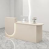 Moderner Empfangstisch, abschließbare Schublade, Kassiertisch, Ecktisch, Computertisch für...