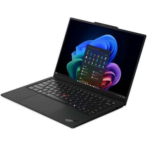 Image of Lenovo ThinkPad X1 Carbon Gen 14 Aura Edition 21V7006EUS 14 inch Copilot+ PC Notebook - 2.8K - 120 Hz - Intel Core Ultra 7 Series 3 355 - Intel Evo Platform - 32 GB - 512 GB SSD - English Keyboard - Black