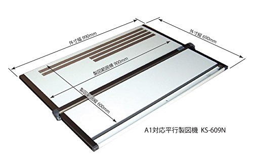ウチダ 平行定規（A1判） KS－609N 014-0021 (B00Y9SBW6A) Amazon価格推移・価格追跡