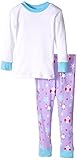 New Jammies Girls' Holiday Organic Cotton Snuggly Pajamas