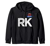 Coincidencia de la familia R y K del clan Hopkirk Sudadera con Capucha