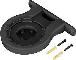 Mini Soporte de Montaje en Pared Apto para Altavoces de 3ra/4ta generación Accesorios para Ahorro de Espacio para Sus Altavoces domésticos Inteligentes con (Color : Svart, Size : Talla �Nic