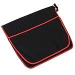 Jadeshay Surfboard Bag, 48x28 Inch Durable Polyester Bodyboard Carry Bag with Side Handle, Double Zipper & External Pocket, Suitable for Surfboard, Boogie Board, Red Stripe - Image 4