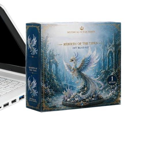 Kit de animales marinos con cuentas 3D: manualidades fáciles para principiantes
