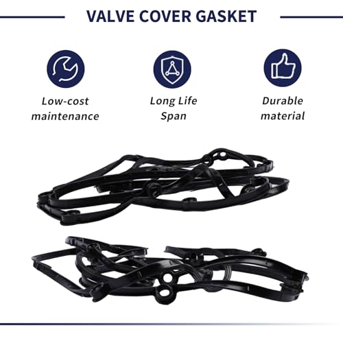 Image of 22777560 Valve Cover Gasket Compatible with Volvo D13 Engines for Mack MP8 Engines Valve Cover Spacer Gaskets (2)