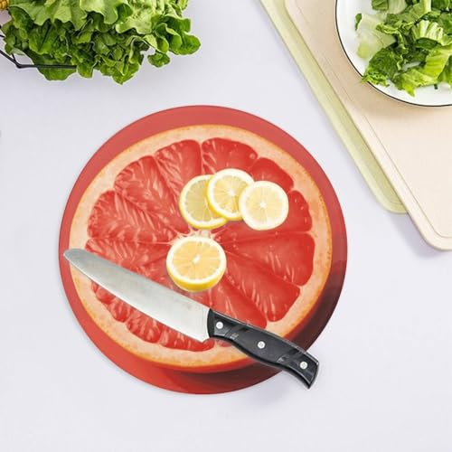Planche à découper en verre pamplemousse pour embellir la cuisine - 5