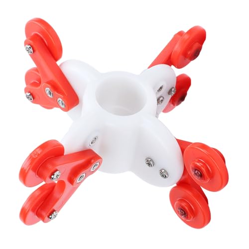 Rohrinspektionskamera-Führungsrad, ABS 120 Mm Riemenscheibenstruktur für 23 Mm Kamera, ≥125 Mm Rohrdurchmesser, Abstände mit Rohrdurchmessern