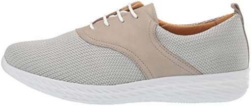 Driver Club USA Womens Leather Greenville Extralight Sneaker Loafer, Grey Nubuck/Fabric, 11 | Image 7