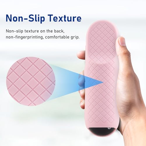 Coque de télécommande Vizio XRT270 rose pâle en silicone LEFXMOPHY